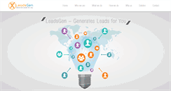 Desktop Screenshot of leadsgen.asia